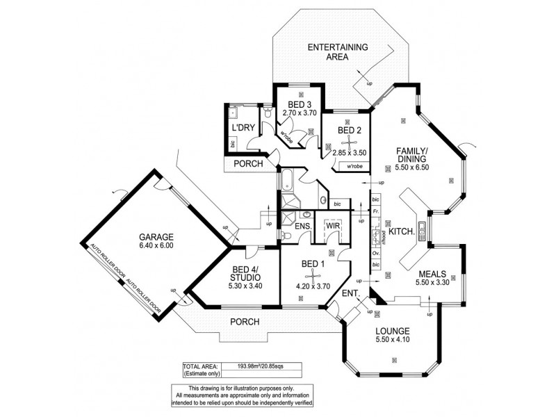 3 Blossom Terrace, Hallett Cove SA 5158 Floorplan