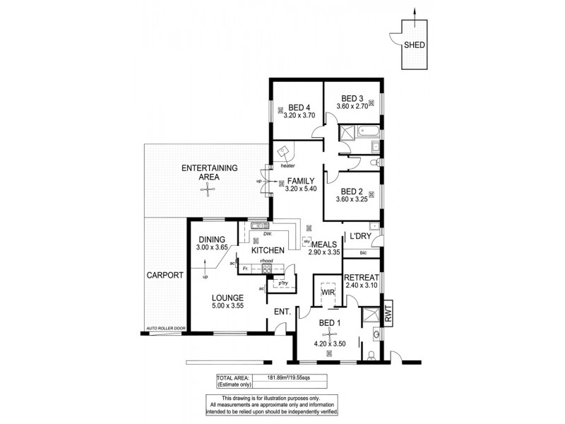 4 Sheoak Crescent, Aberfoyle Park SA 5159 Floorplan
