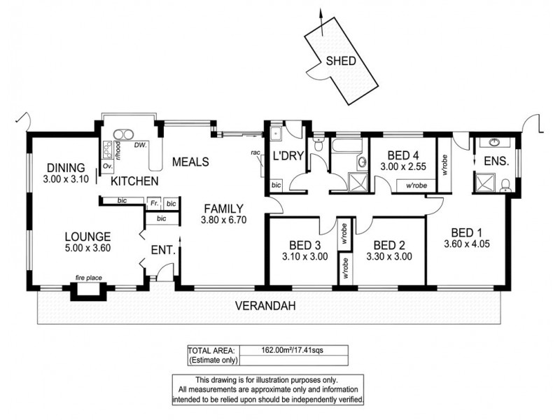8 Grassdale Rise, Aberfoyle Park SA 5159 Floorplan