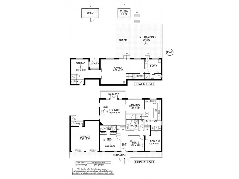 9 Broadmeadow Drive, Flagstaff Hill SA 5159 Floorplan