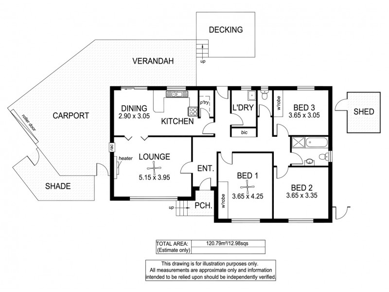 8 Braeside Avenue, Reynella East SA 5161 Floorplan