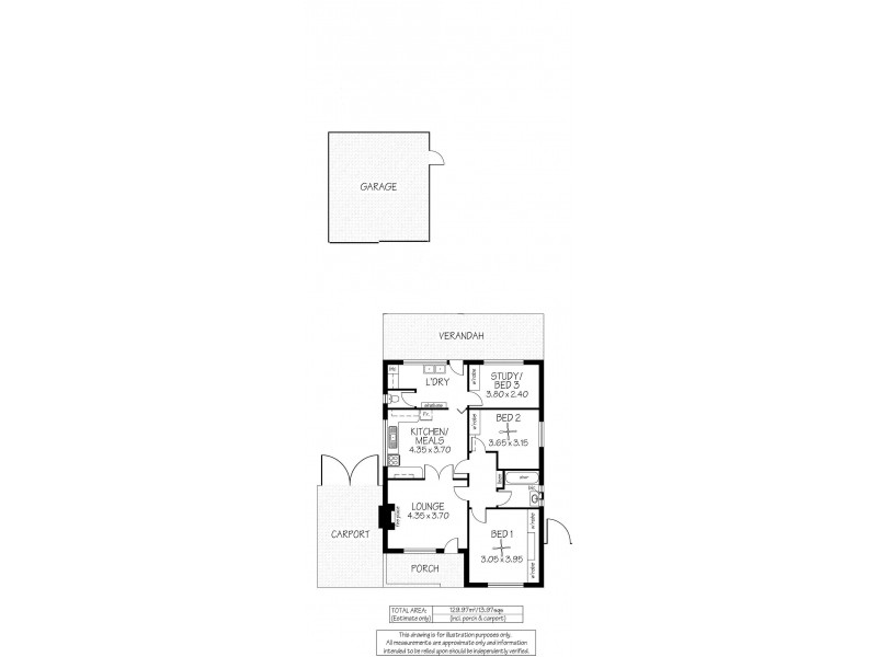 8 Daly Street, South Plympton SA 5038 Floorplan