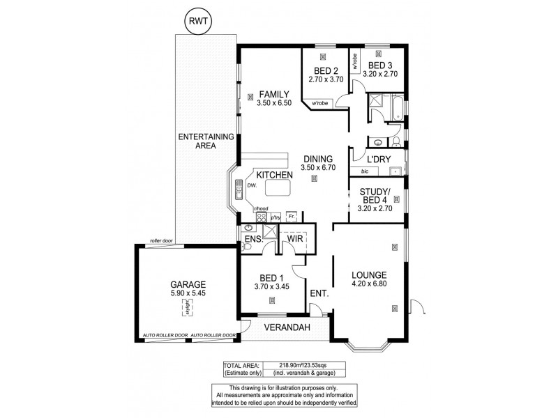 8 Jordan Court, Aberfoyle Park SA 5159 Floorplan