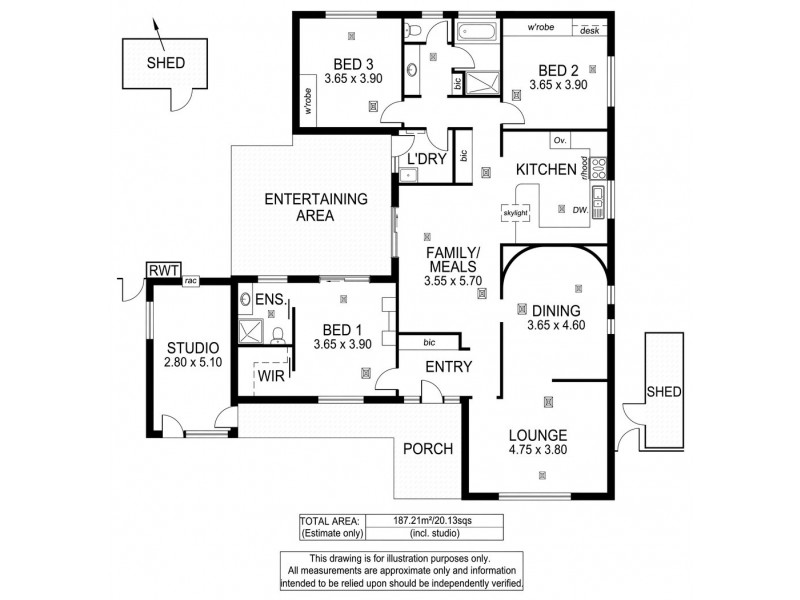 166 Black Road, Flagstaff Hill SA 5159 Floorplan