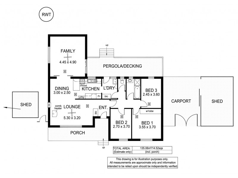 2 Finland Court, Hackham West SA 5163 Floorplan