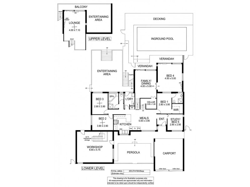 5 St Helena Street, Flagstaff Hill SA 5159 Floorplan