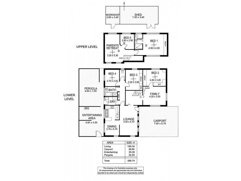 21 Trelawney Crescent, Huntfield Heights SA 5163 Floorplan