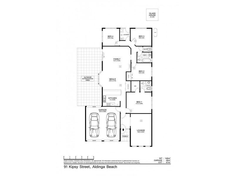 91 Kipsy Street, Aldinga Beach SA 5173 Floorplan