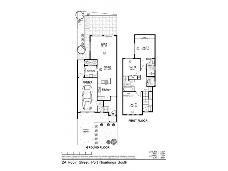 2A Robin Street, Port Noarlunga South SA 5167 Floorplan