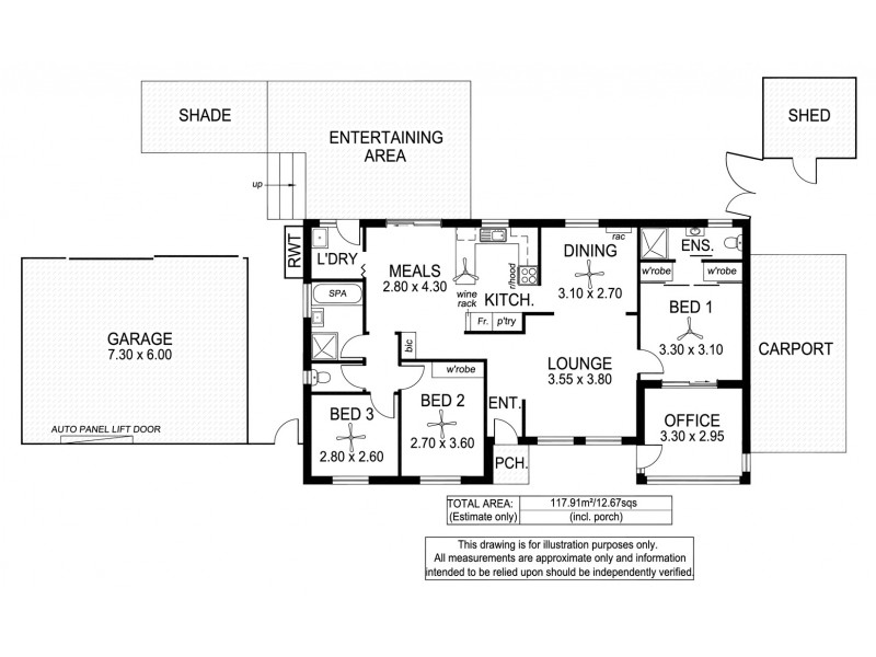 1 Eden Court, Aberfoyle Park SA 5159 Floorplan