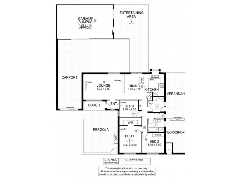 4 Woodham Court, Aberfoyle Park SA 5159 Floorplan
