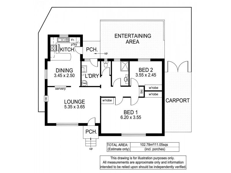 19A Anembo Street, O’sullivan Beach SA 5166 Floorplan