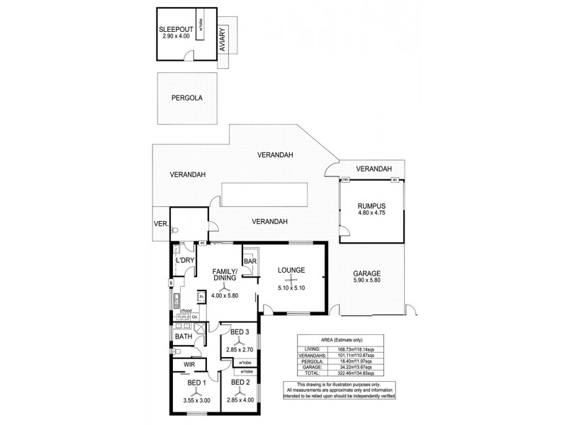 12 Stirling Drive, Morphett Vale SA 5162 Floorplan