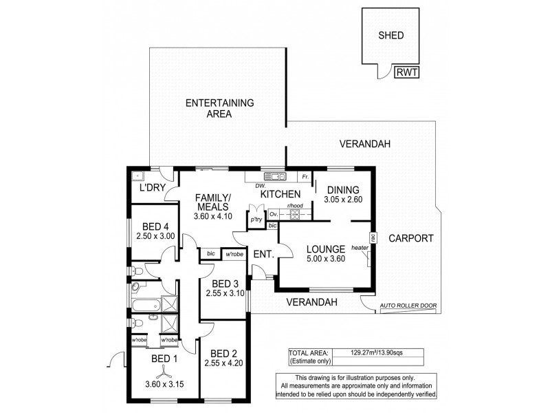 1 Smith Avenue, Christies Beach SA 5165 Floorplan