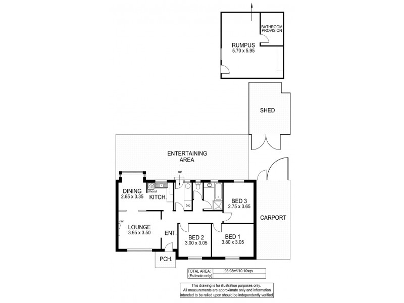 414 Beach Road, Hackham West SA 5163 Floorplan
