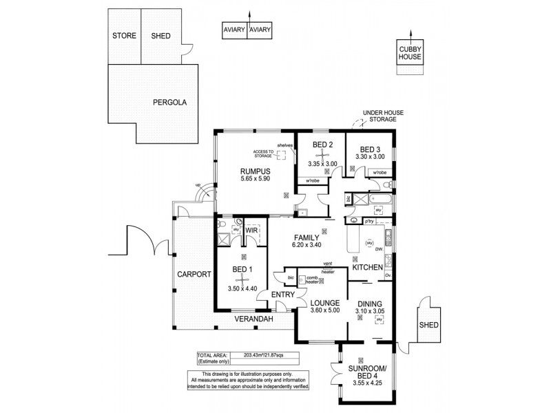 4 Hovea Street, Blackwood SA 5051 Floorplan