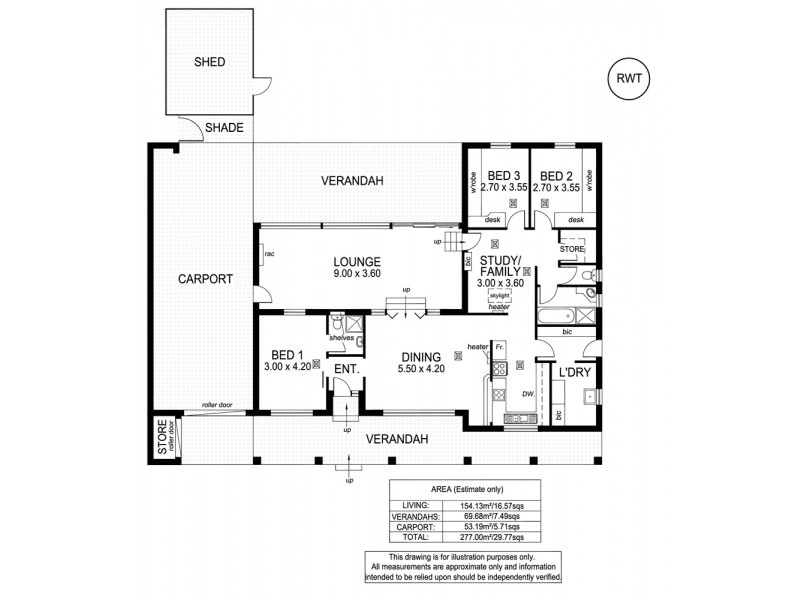 4 Minorca Crescent, Hackham West SA 5163 Floorplan