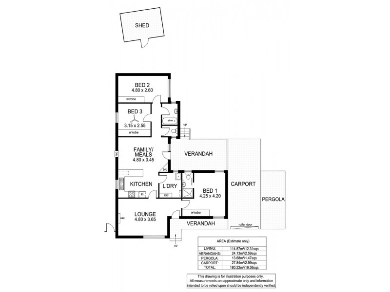 59 Copernicus Road, Christie Downs SA 5164 Floorplan