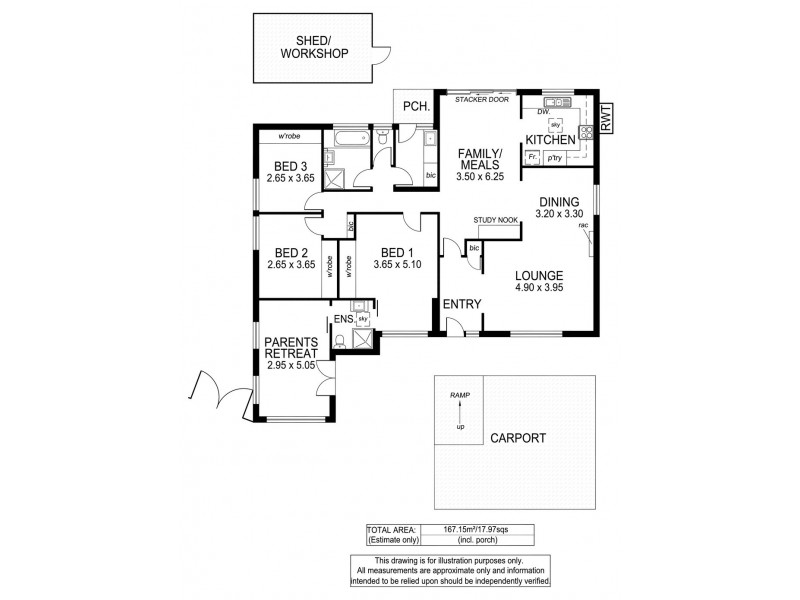 6 Meadowvale Road, Coromandel Valley SA 5051 Floorplan