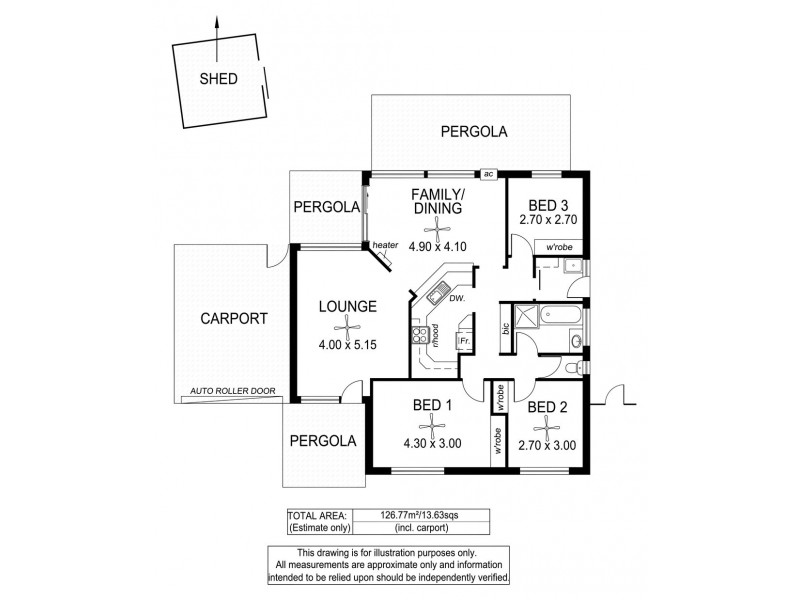 14 Lyons Circuit, Trott Park SA 5158 Floorplan