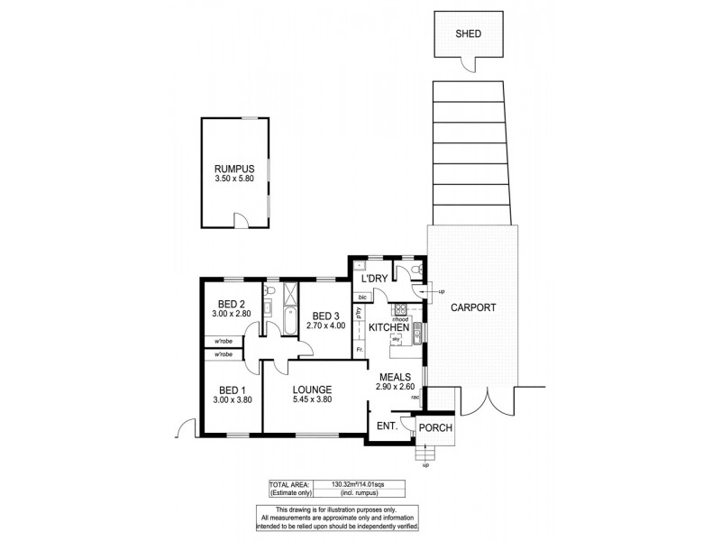 25 Majorca Road, Hackham West SA 5163 Floorplan