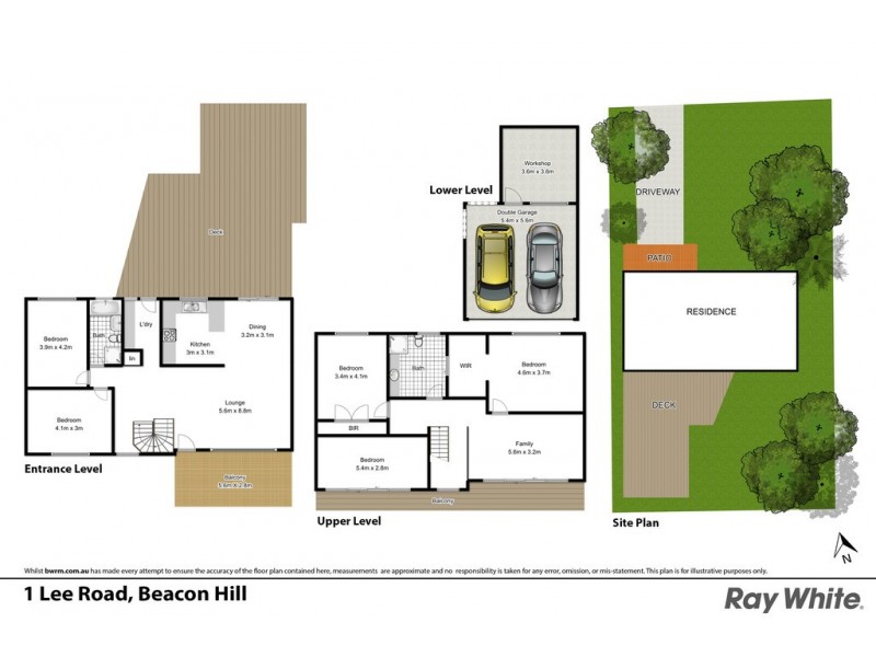 1 Lee Road, Beacon Hill NSW 2100 Floorplan