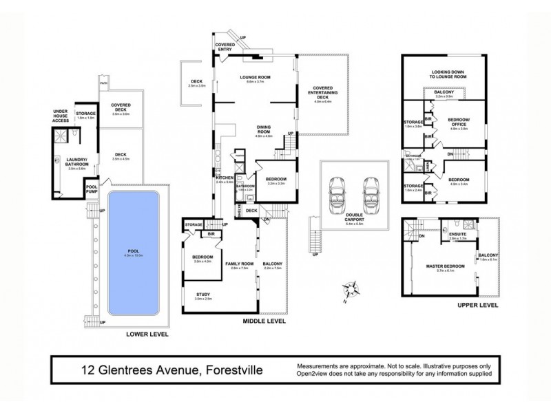 12 Glentrees Avenue, Forestville NSW 2087 Floorplan