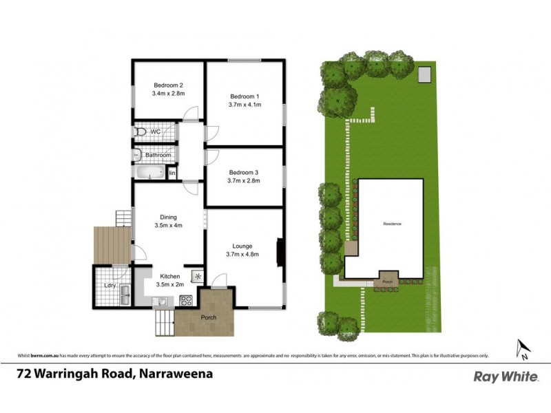 72 Warringah Road, Narraweena NSW 2099 Floorplan