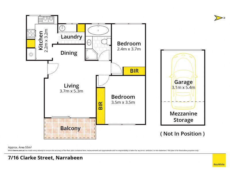7/16 Clarke Street, Narrabeen NSW 2101 Floorplan
