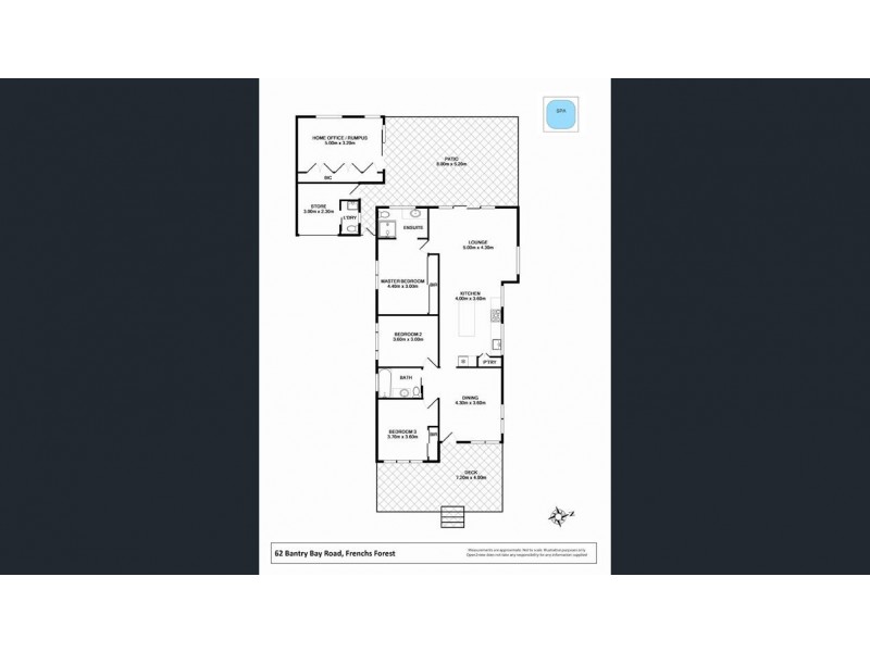 62 Bantry Bay Road, Frenchs Forest NSW 2086 Floorplan
