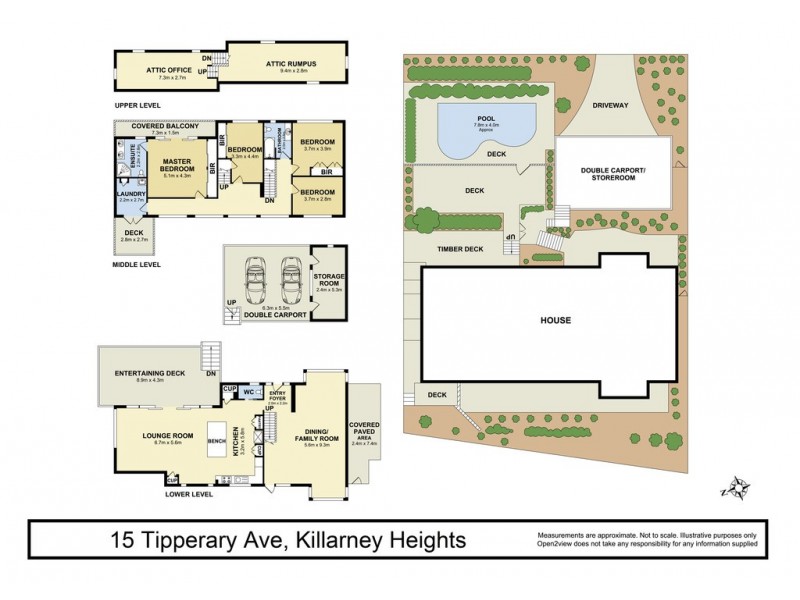 15 Tipperary Avenue, Killarney Heights NSW 2087 Floorplan