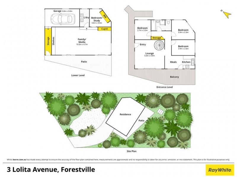 3 Lolita Avenue, Forestville NSW 2087 Floorplan