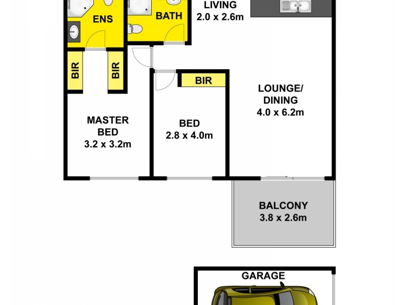 12/34-36 Brookvale Ave, Brookvale NSW 2100 Floorplan