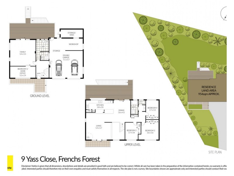 9 Yass Close, Frenchs Forest NSW 2086 Floorplan