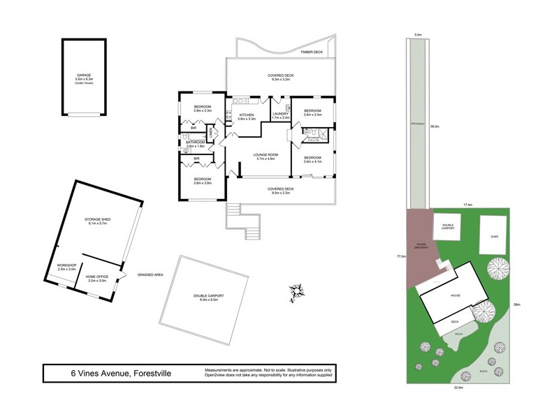 6 Vines Avenue, Forestville NSW 2087 Floorplan