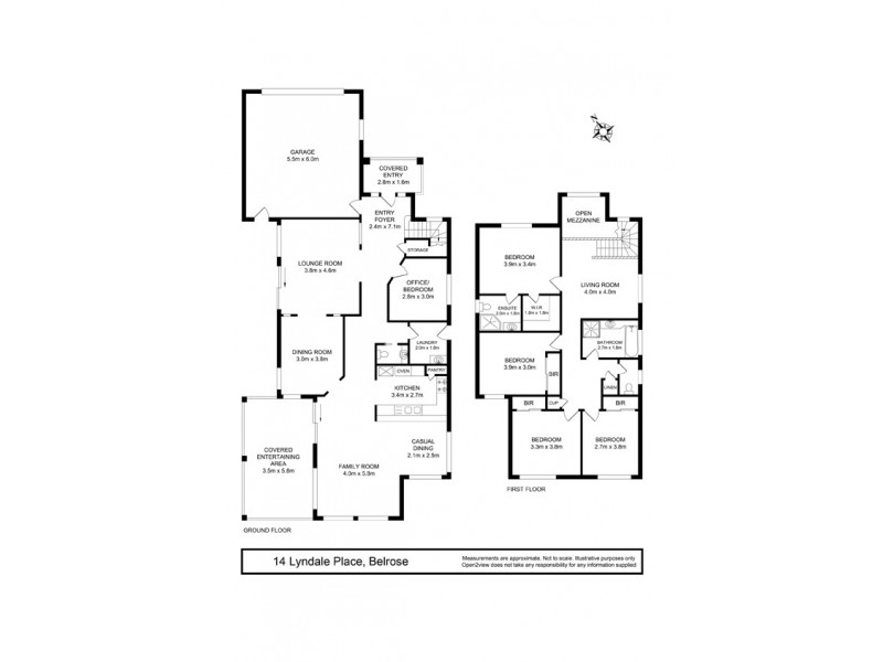 14 Lyndale Place, Belrose NSW 2085 Floorplan