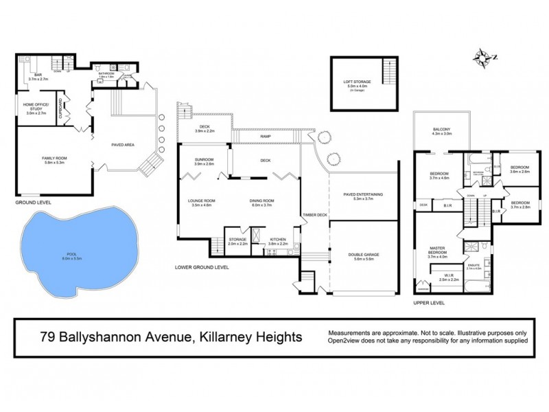 79 Ballyshannon Road, Killarney Heights NSW 2087 Floorplan