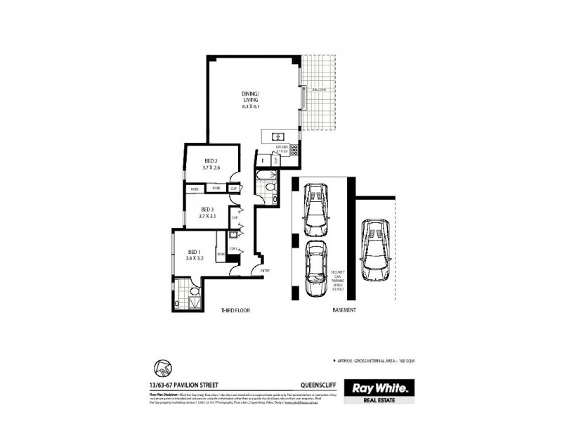 13/63-67 Pavilion, Queenscliff NSW 2096 Floorplan