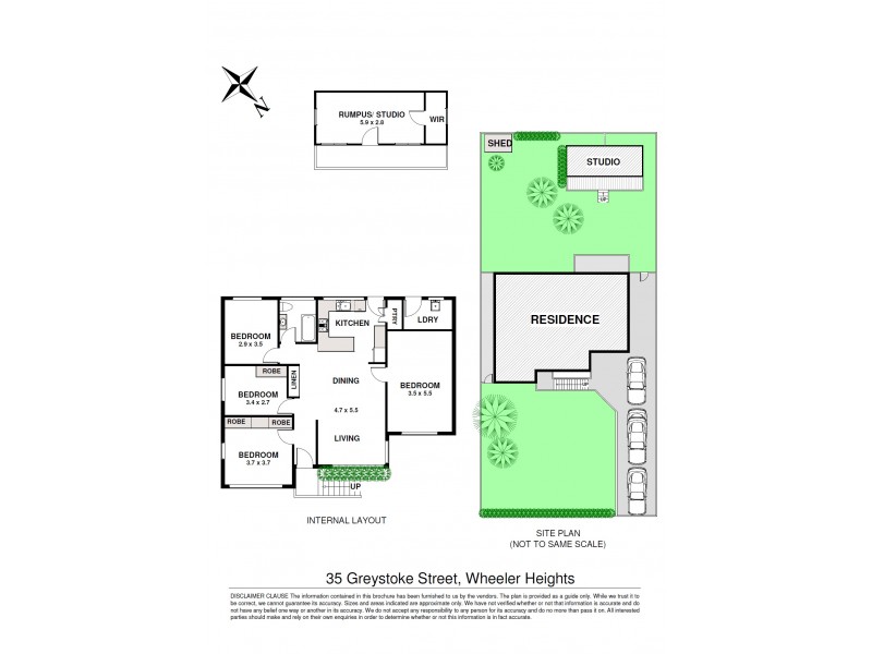 35 Greystoke Street, Wheeler Heights NSW 2097 Floorplan