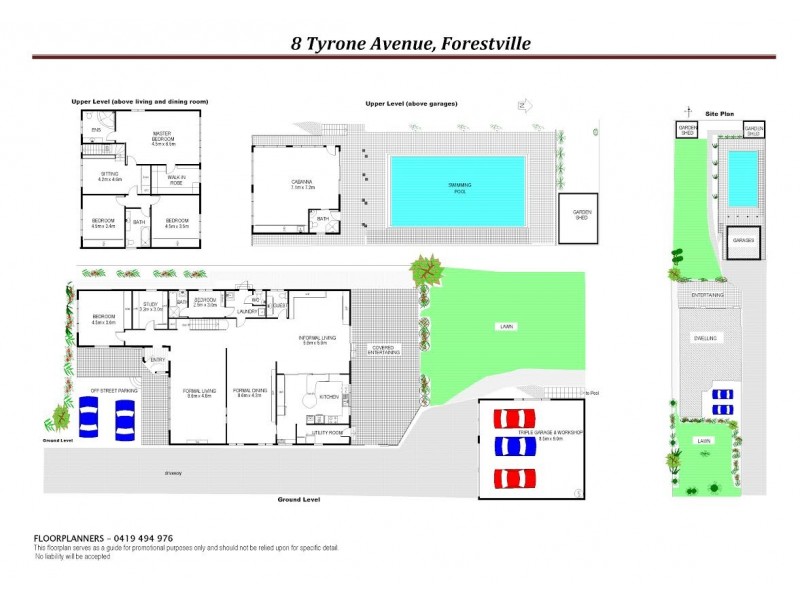 8 Tyrone Avenue, Forestville NSW 2087 Floorplan