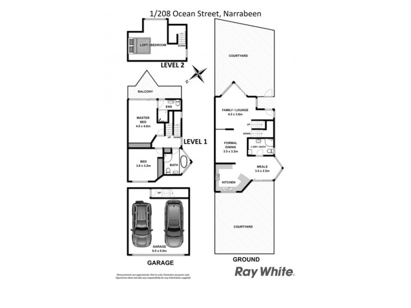 1/208 Ocean Street, Narrabeen NSW 2101 Floorplan