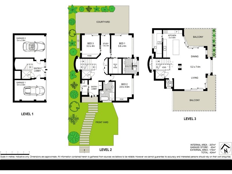 1/46 White Street, Balgowlah NSW 2093 Floorplan