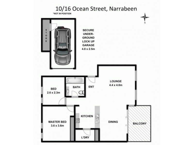 10/16 Ocean Street, Narrabeen NSW 2101 Floorplan