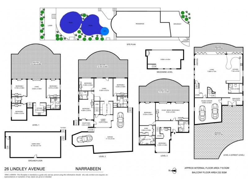 26 Lindley Avenue, Narrabeen NSW 2101 Floorplan