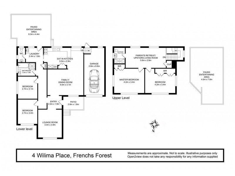 4 Wilima Place, Frenchs Forest NSW 2086 Floorplan