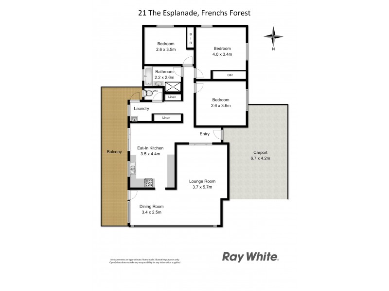 21 The Esplanade, Frenchs Forest NSW 2086 Floorplan