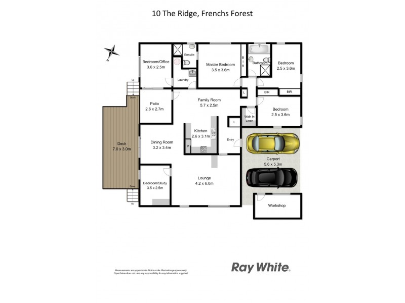 10 The Ridge, Frenchs Forest NSW 2086 Floorplan