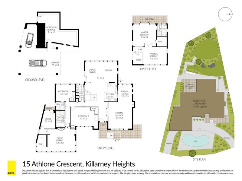 15 Athlone Crescent, Killarney Heights NSW 2087 Floorplan