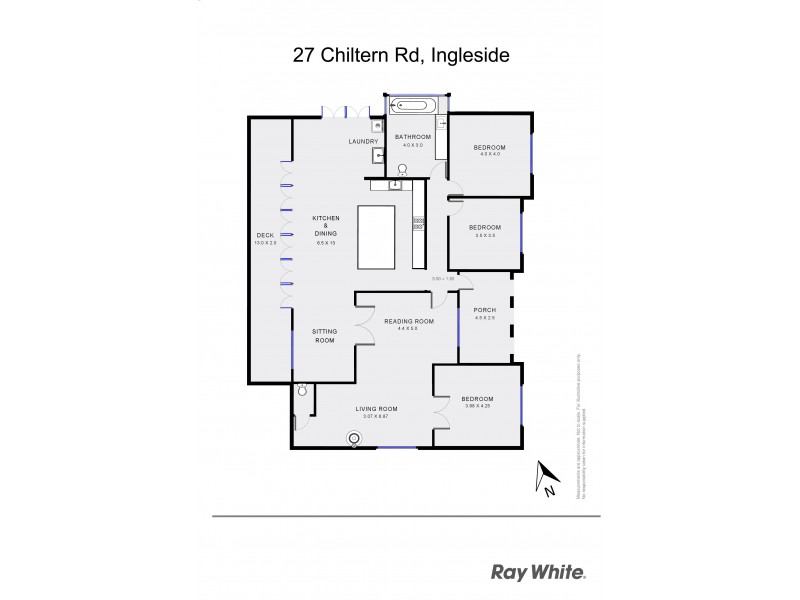 27 Chiltern Road, Ingleside NSW 2101 Floorplan