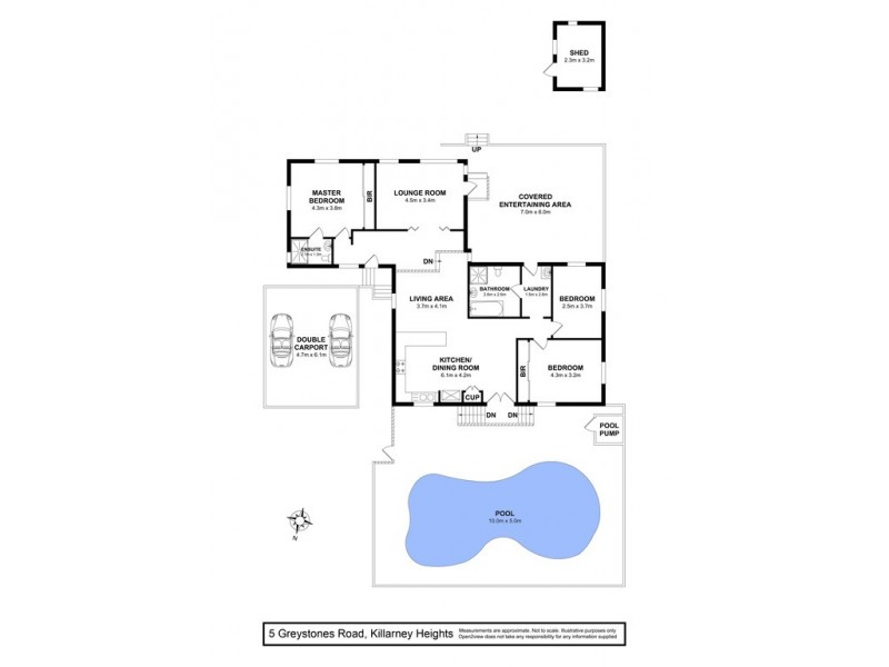 5 Greystones Road, Killarney Heights NSW 2087 Floorplan